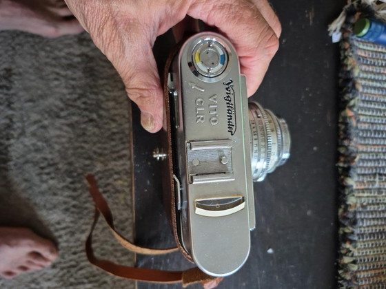 Cámara – Voigtländer, Objetos decorativos, Glass, Leather (photo 6 of 9)