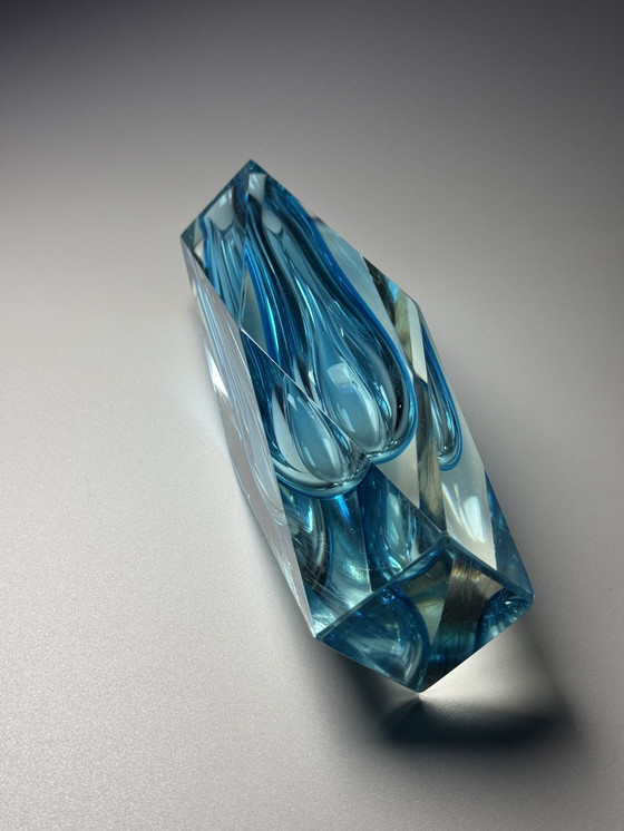 Image 1 of Vase by Flavio Poli for Seguso - Murano, Italy, 1960s