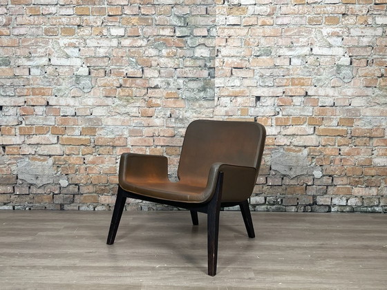 Poltrona Frau Jockey – Cognac | Poltrona Frau Style Center – Armchairs, Leather, Wood (photo 3 of 16)