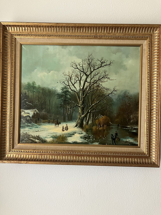 Image 1 of Schilderij van J. Vermeulen