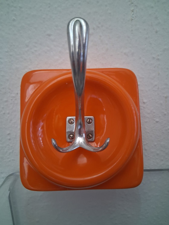 Image 1 of 3 x Space Age Coat Hook 1970s Vintage