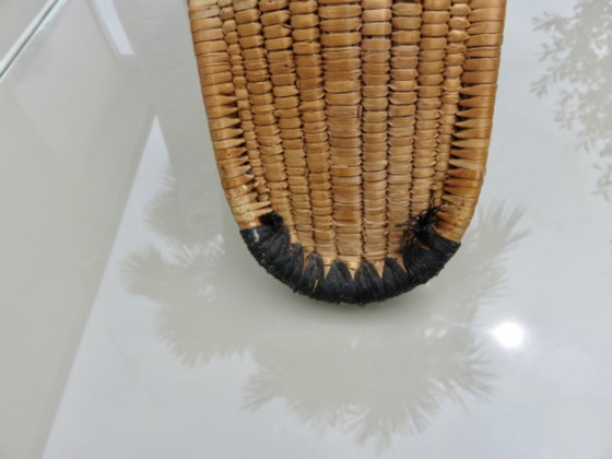 Image 1 of Ancienne chistera grand gant et sa balle (pelote) 65cm, Pays Basque, Jaï Alaï, Cesta Punta