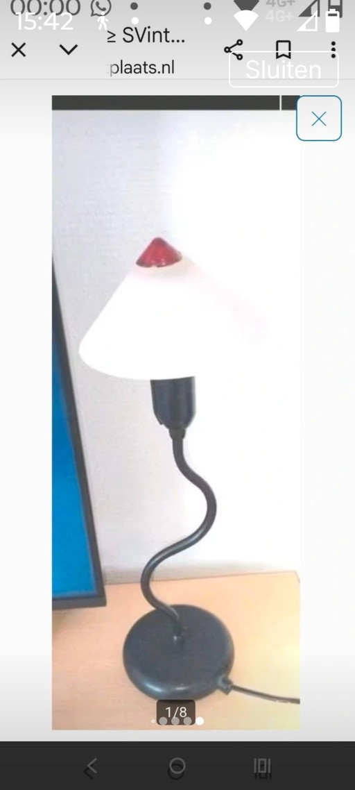 Vintage Italian Design Table Lamp – Giesse AF Cinquanta – Memphis Style