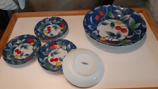 Arita Kersen Servies Van Juzan Oven – Porcelain