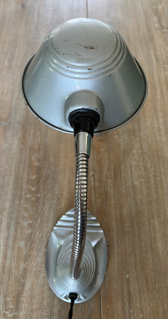 Erpé desk lamp 1920-1930 Belgium – Metal, Chrome (photo 3 of 7)