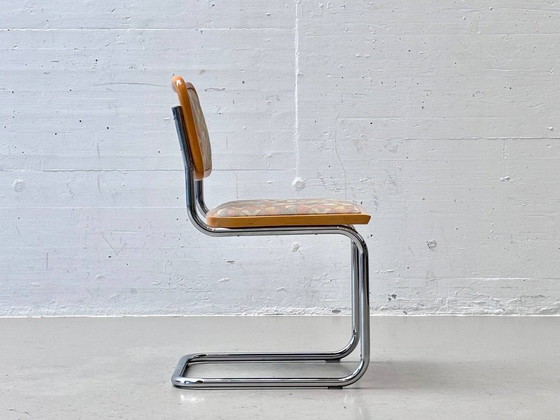 Italian Vintage Cantilever Chair in Bauhaus Style, Made in Italy – Side chairs, Wood (photo 4 of 14)