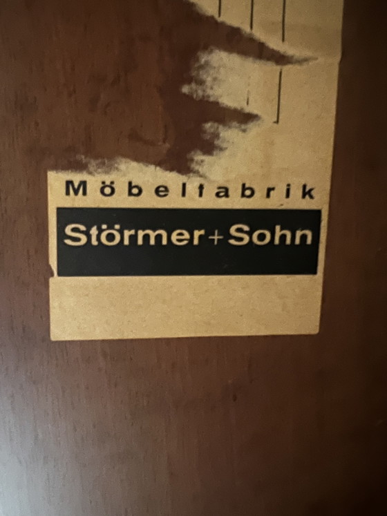 Vintage Design Bureau Möbelfabrik Störmer + Sohn – Bureaux, Wood (photo 10 of 15)