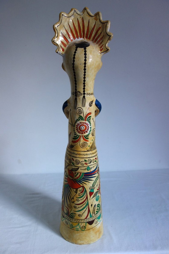 Image 1 of Grande scultura in ceramica d'epoca, Tonala, Messico