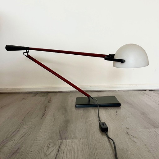 Paolo Rizzatto & Gino Sarfatti Tafellamp Model 613 Arteluce – tafellampen, Metal, Plastic