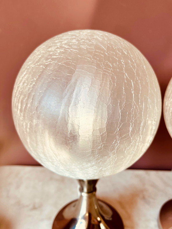 Image 1 of Two Beautiful Bankamp Leuchten Ball Lights
