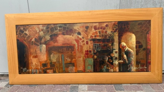 Marrakech Peter Donkersloot – Gemälde & Zeichnungen, Wood, Canvas (photo 2 of 5)