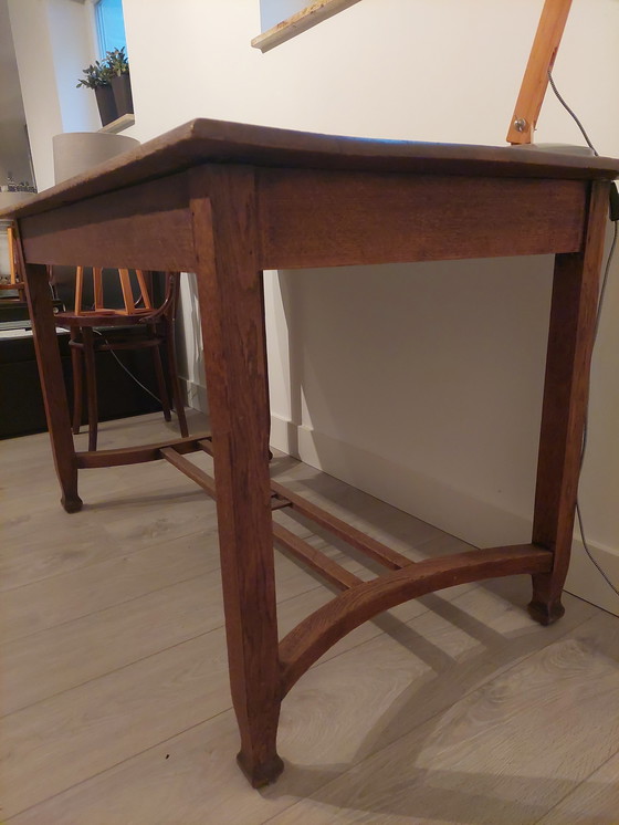 Image 1 of Antieke keukentafel 