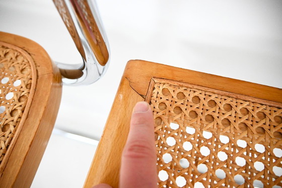 Image 1 of Dining Chairs Style B32 by Marcel Breuer, Set of 6