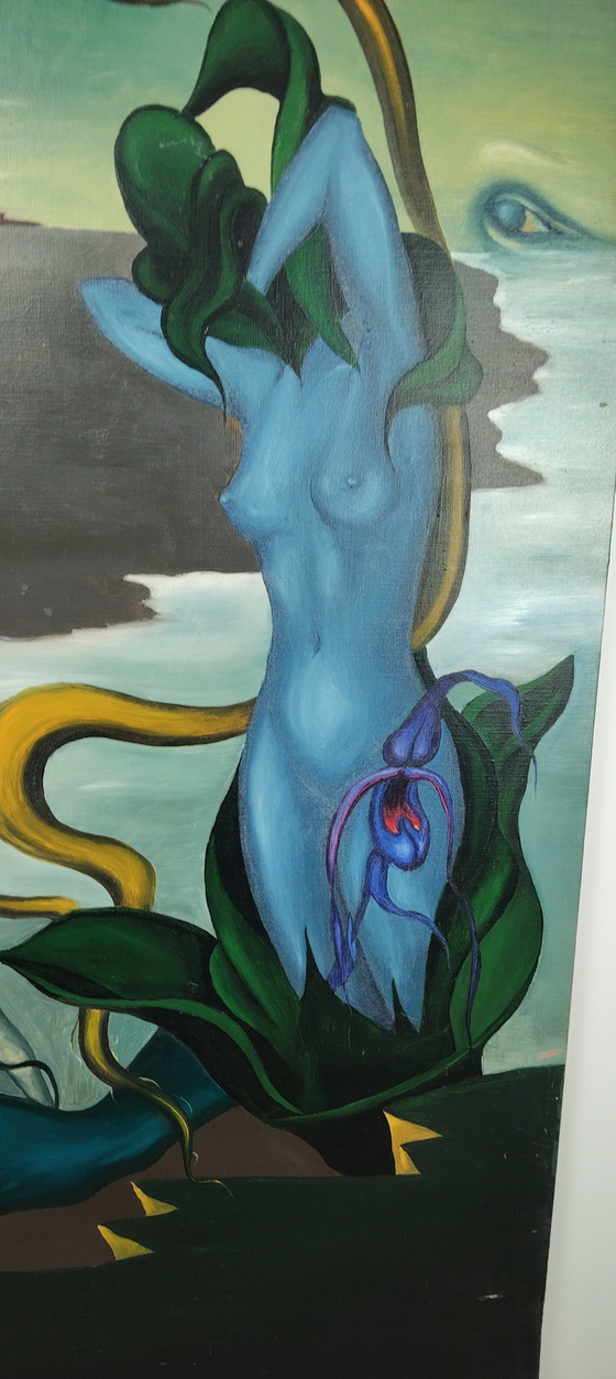 Image 1 of SURREALISM EYE PAINTING