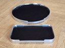 Selangor, 2 design trays made of glass and tin