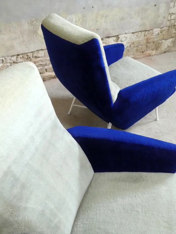 Par de sillones de Guy Besnard, 1960 – Besnard (Guy), Vintage (photo 7 of 8)