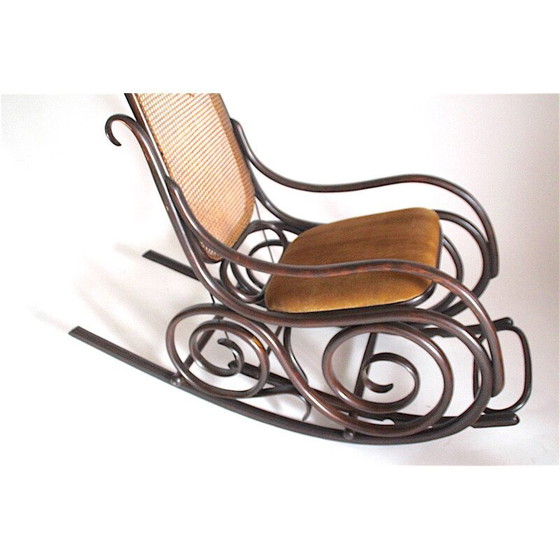 Image 1 of Vintage Art deco rocking chair, Thonet, 1930s