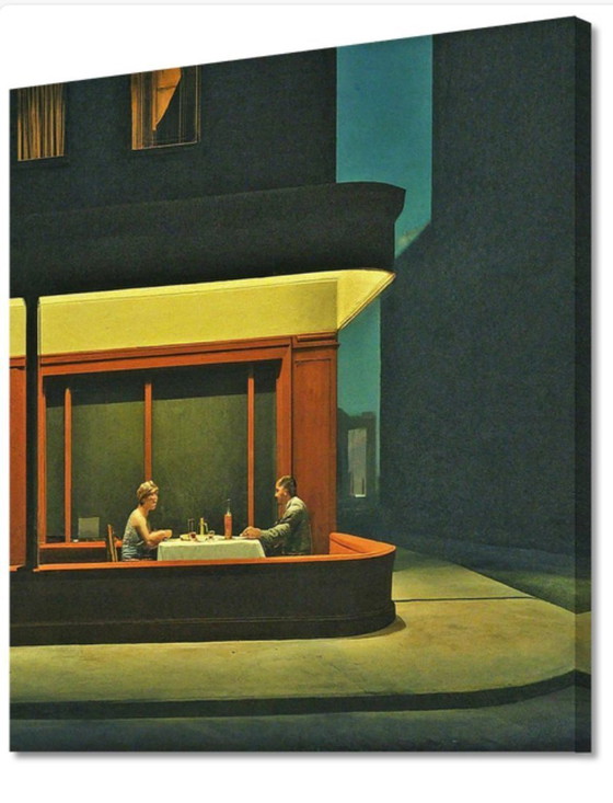 Image 1 of Edward Hopper-----------Dinner for 2