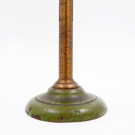 Image 1 of Große Physiklabor-Linse, altes wissenschaftliches Instrument, 19. Jahrhundert