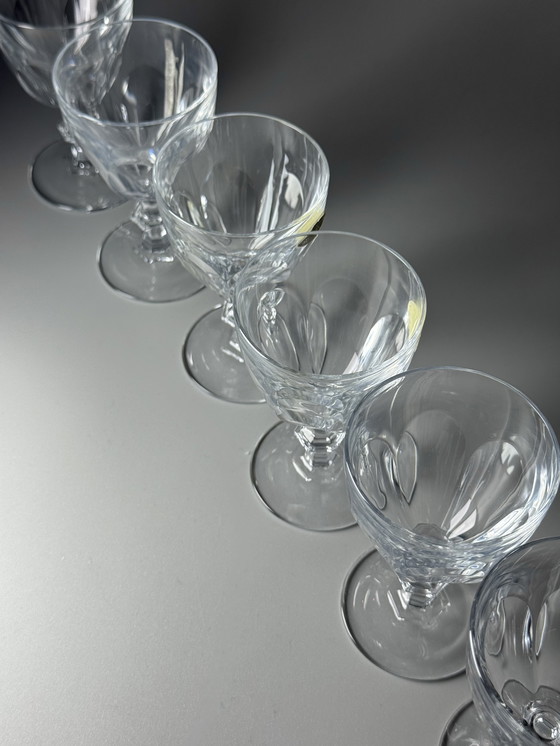 Image 1 of Set di 7 bicchieri di cristallo - Cristal d'Arques