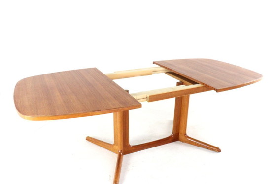 Grande tavolo da pranzo ovale allungabile 2x Gudme, design danese vintage – Tavoli da pranzo, Wood (photo 9 of 19)
