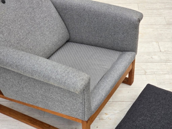 Image 1 of 1960er Jahre, dänisches Design von Børge Mogensen für Fredericia Stolefabrik.