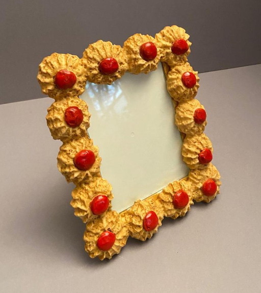 Cornice di fotografia di Biscottini in resina e plastica. Perfecto regalo per un pasticere!