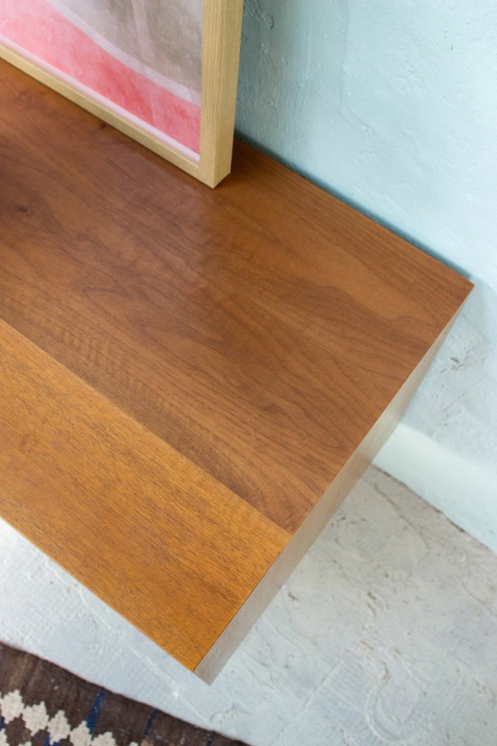 Image 1 of Vintage sideboard, chest of drawers, lowboard, teak, walnut, Danish Mid Century