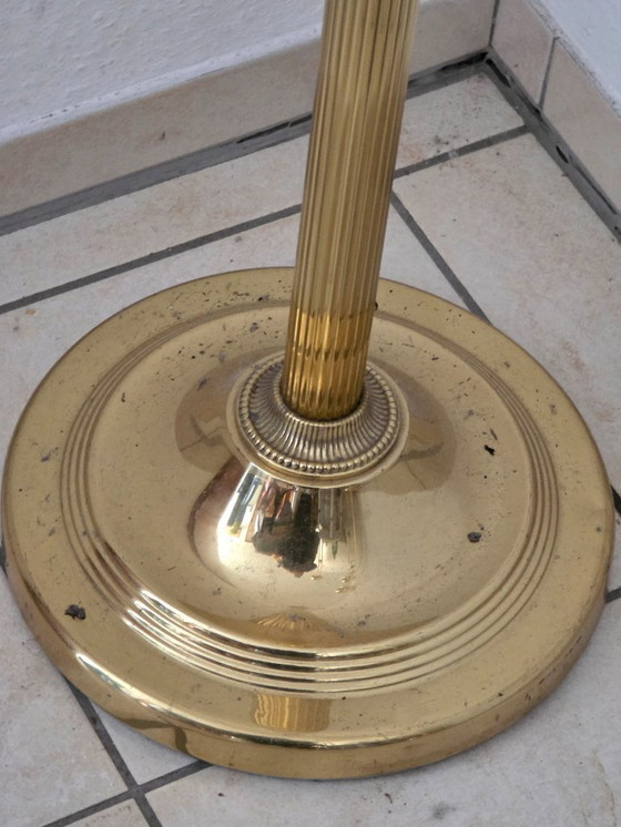 Image 1 of Vintage 3 x Wardrobe Clothes Rack Brass Plant Stand Gold