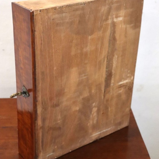 Image 1 of Antike kleine Kommode aus Kirschholz, Italien, 19. Jahrhundert