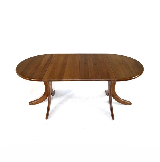 Image 1 of Table de salle à manger danoise explorable, Arebbo Möbler '70