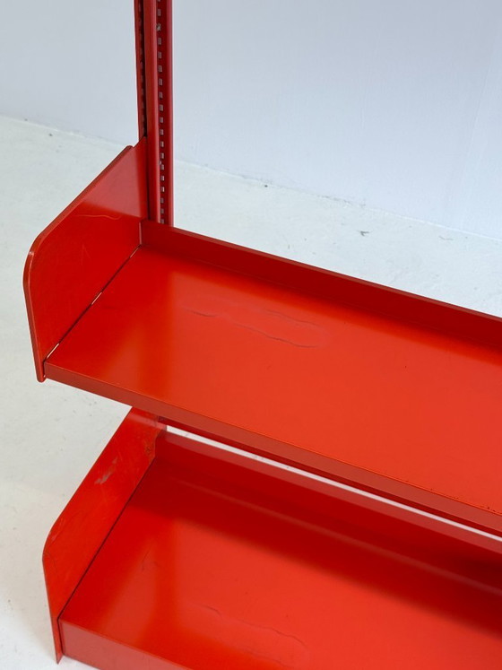 Image 1 of Bibliothèque Congresso de Lips Vago, couleur rouge orangé
