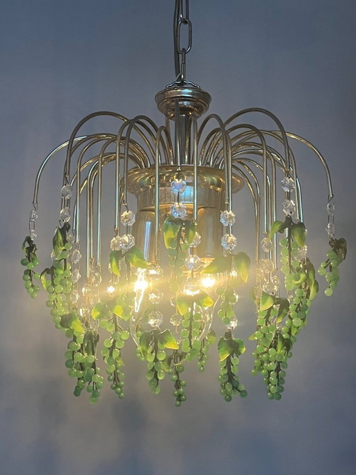 3 Pieces Green Grapes Chandeliers Venice