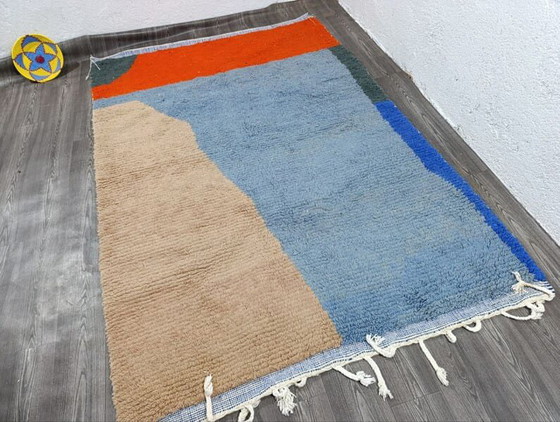 Image 1 of Traditional Moroccan Beni Ouarnaine Rug, Size 2/3 M