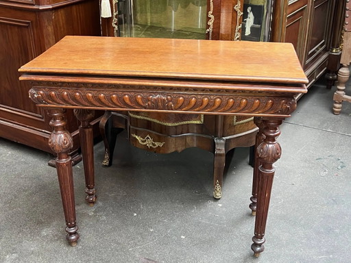 Tavolo con console per videogiochi in stile Enrico II. – Wood (photo 2 of 5)