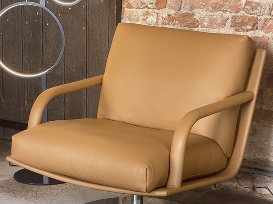 Image 1 of Leolux Kudo sedia girevole Ceras Brandy