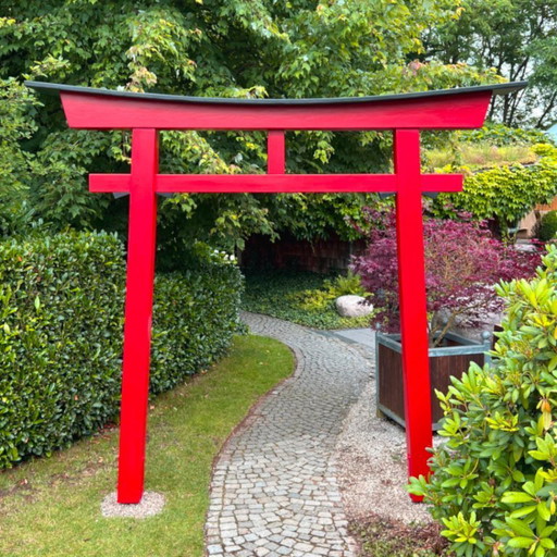 Japanese Myōjin Torii Gate 284 × 336 cm for gardens and landscapes