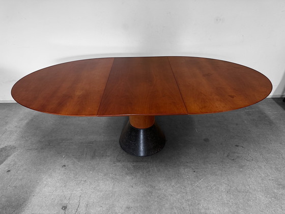 Image 1 of Arco balance con 4 sedie Arco flex (legno di ciliegio)