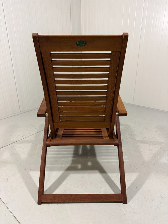 Image 1 of Teak deck chair lounger Royal Life-Style