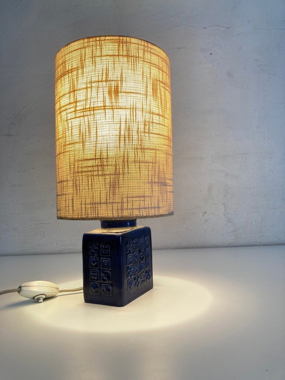 Image 1 of Lámpara de mesa de cerámica de la década de 1960, diseñada por Hans Siery para Carstens.