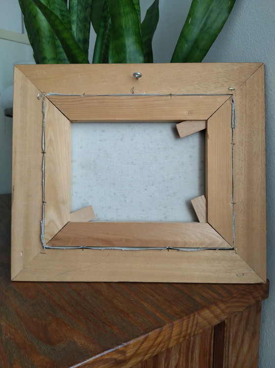 Image 1 of Vintage oil painting on canvas, landscape study