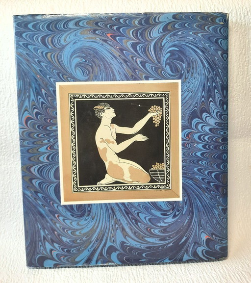 (W032) Art Deco in Prent - Giuliano Ercoli | Pochoir Prentkunst & Modeplaten Jaren 20 (1989) Hardcover met Stofomslag