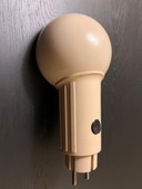 Stylish Bendt Hansen plug-in lamp – Cream color – Timeless Danish design