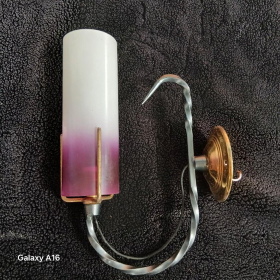 Image 1 of Lámpara de pared Art Deco del fabricante MD numerada