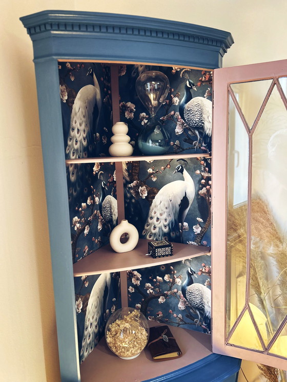 Image 1 of Vetrina inglese 19eme relookée