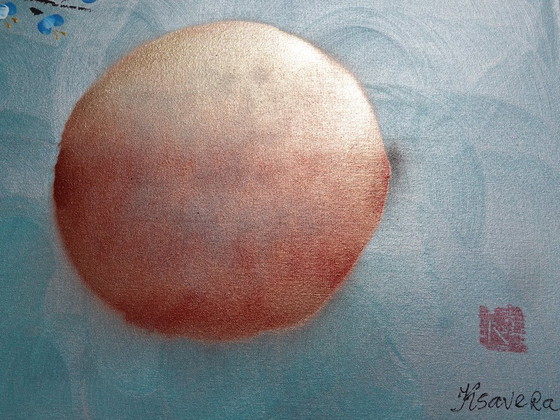 Sakura J538 - Grande Peinture Originale – Peintures et dessins, Canvas (photo 7 of 17)