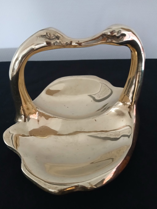 Vide poche ( couple de cygnes amoureux).