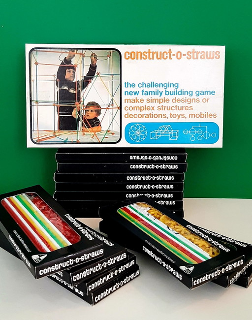 1970s Toys Construct-o-Straws