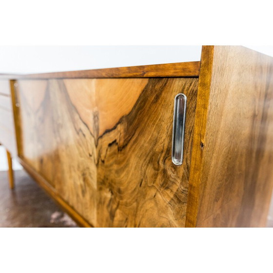 Image 1 of Mid-century walnut sideboard, Poland 1960s