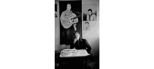 Stampa fotografica di Elvis Presley di Henry Dauman
